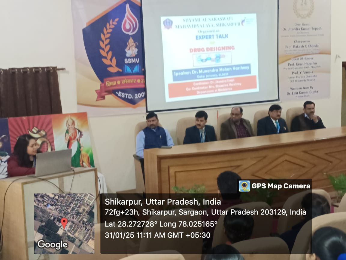 Guest lecturer delivered at Dept of biotechnology, Shyamlal saraswati mahavidyalay, shikarpur, bulandshahr