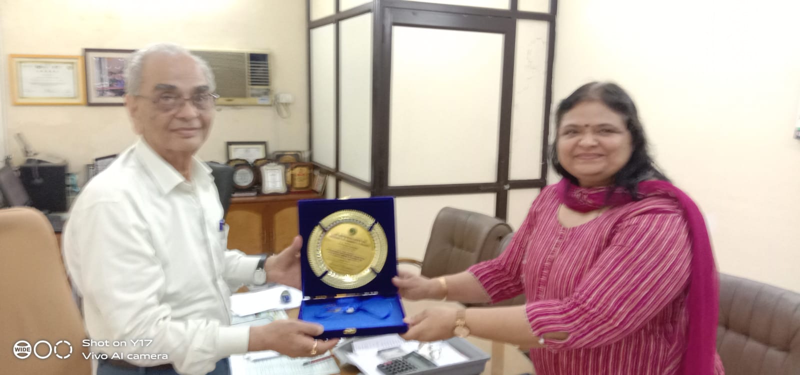 Dr. Monika Sachdeva  was Honoured with the STE Meritorious award for Excellence
